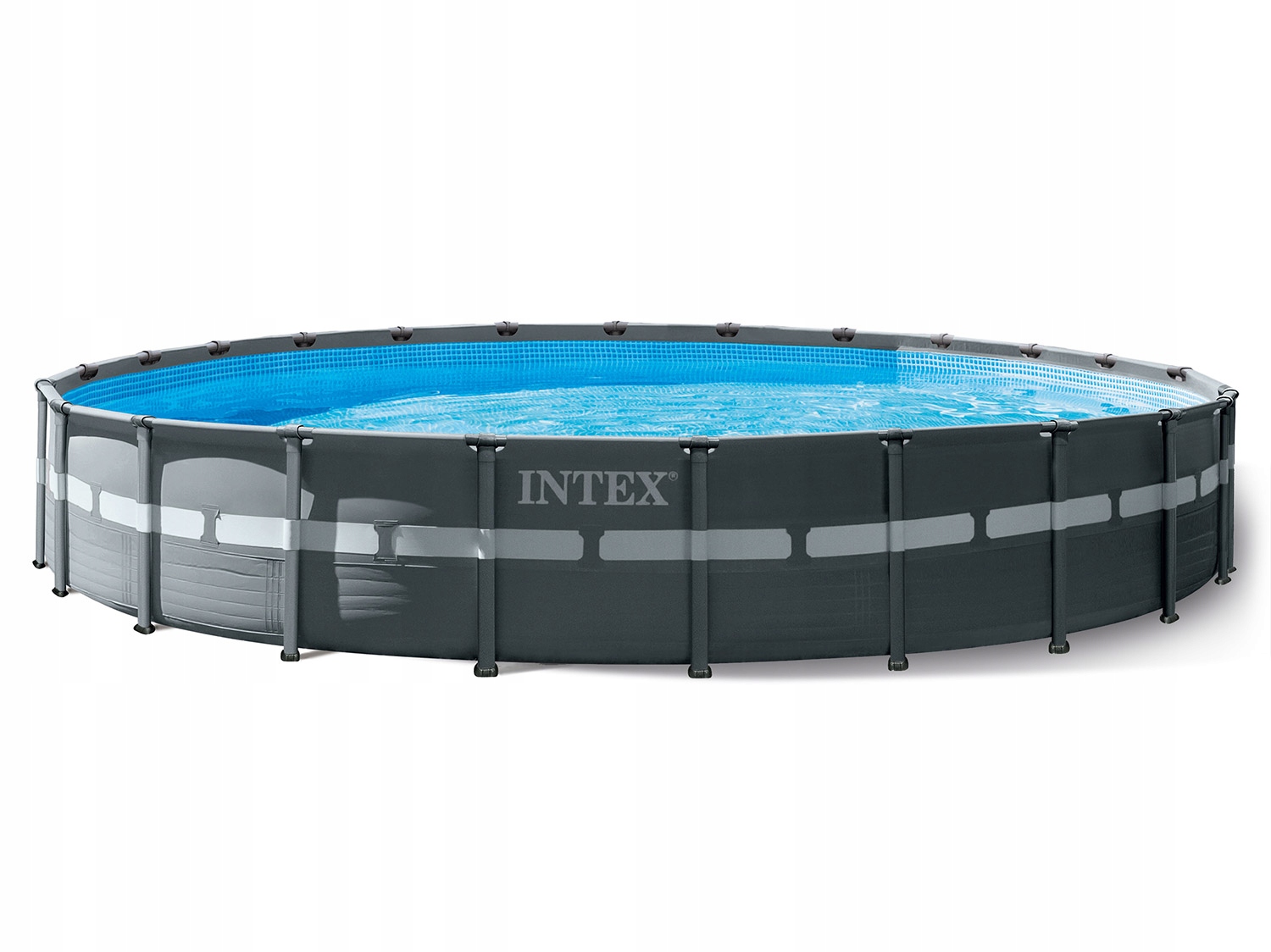 Каркасный бассейн Intex 26340, Ultra XTR Frame 732х132см, 47241л, песочный фильтр-насос, лестница, тент, подстилка фото 3