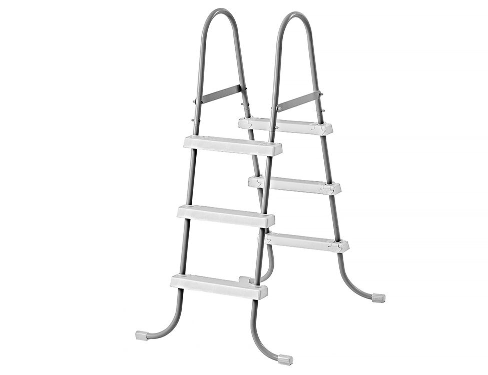 Каркасный бассейн Intex 26778, Prism Frame 488х244х107см, 10874л, фильтр-насос, лестница, тент, подстилка фото 5