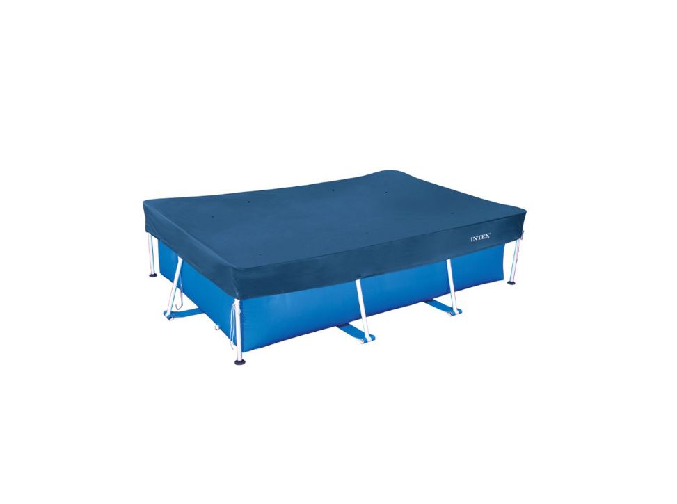 Тент для каркасного бассейна Rectangular Frame 300х200см Deluxe всесезонный (300х199х20см) фото 1