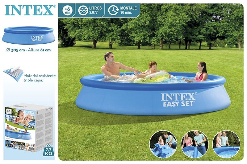 Бассейн Easy Set 305х61см, 3077л, Intex, 28116 фото 3