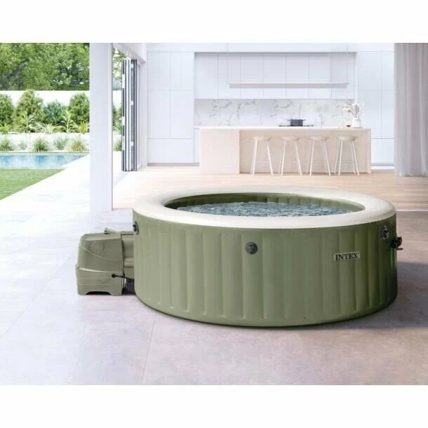 СПА-бассейн 165/216х71см "Bubble Massage" 1098л., круглый, аэромассаж фото 2