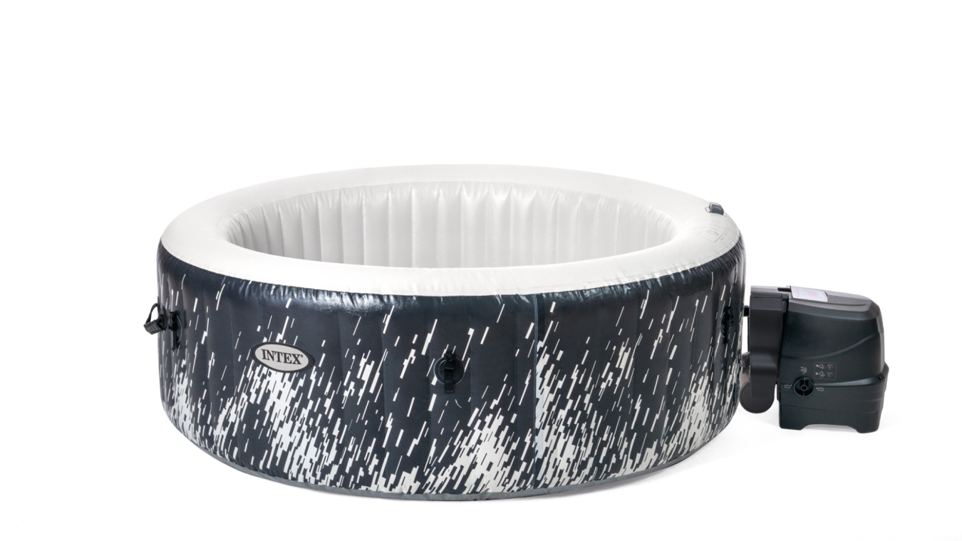 СПА-бассейн 145/196х71см "Glow Deluxe" 795л, круглый, аэромассаж, Led-подсв.