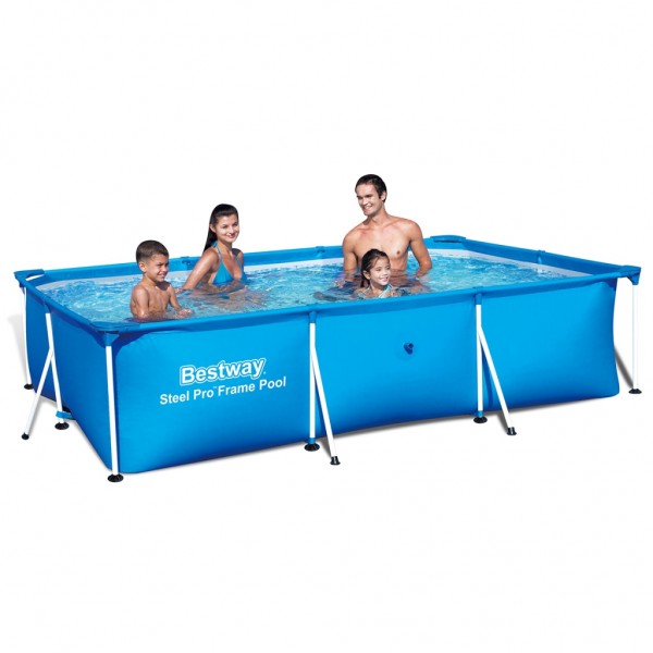Чаша 300х201х66см для прямоугольного каркасного бассейна Splash фото 1