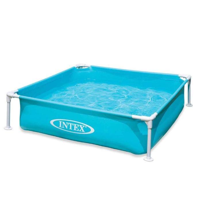 Каркасный бассейн Intex 57173, Mini Frame 122х122х30см, 342л, от 2 лет