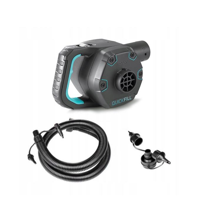 Насос электрический 220В "Quick-Fill AC" 1100л/м, 3 насадки + шланг-удлинитель в комплекте фото 3
