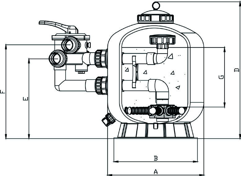 Фильтр Aquaviva SP450