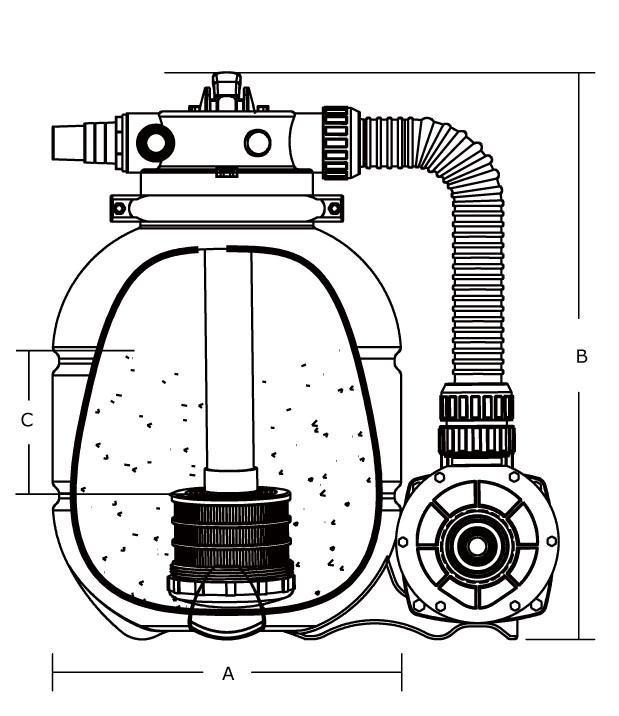 Фильтрационная система Aquaviva FSP300-ST20 фото 2