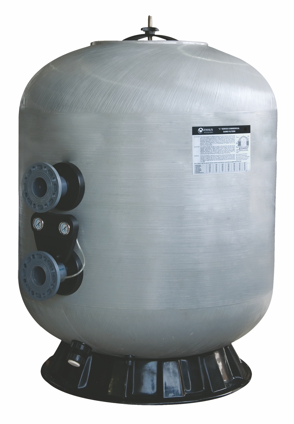 Фильтр  (1800мм  101 м3/ч  фланец д.160)  Emaux K1800 (без обвязки) 88011516 фото 2